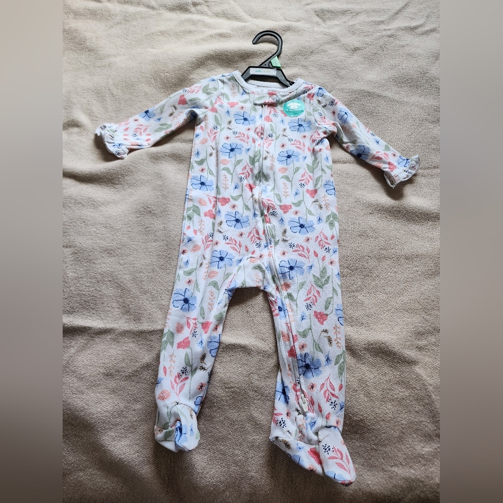 6 to 9 Months Baby Girl NWT   Blanket Long Sleeve Bodysuits 10 pieces  Lot K - Picture 11 of 14